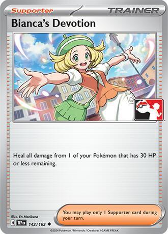 Temporal Forces Bianca's Devotion [Prize-Pack] Pokémon card